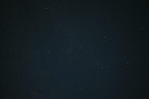 el estrellado cielo. multicolor estrellas y constelaciones el noche estrellado cielo. foto
