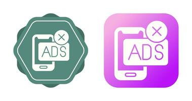AD Block Vector Icon