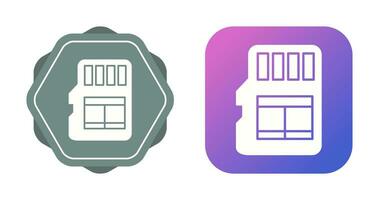 Memory Card Vector Icon