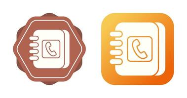 Address Book Vector Icon