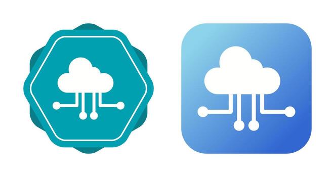 Cloud Computing Vector Icon