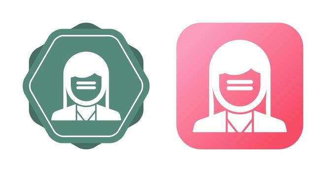 icono de vector de frente