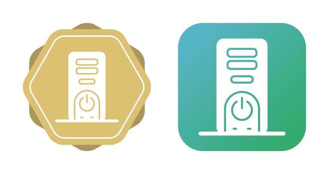 Cpu Tower Vector Icon