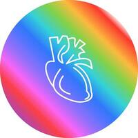 icono de vector de corazón