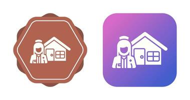 Nursing Home Vector Icon