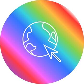 icono de vector de navegador