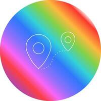 Distance Vector Icon