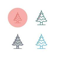 Pine Tree Vector Icon