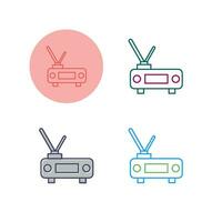 Router Vector Icon