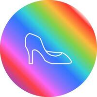 icono de vector de tacones