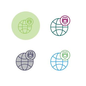 Network Hack Vector Icon