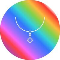 icono de vector de collar