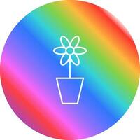 Flower Pot Vector Icon