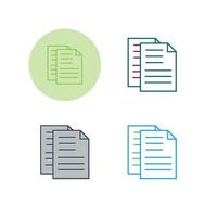 Files Vector Icon