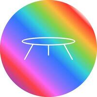 Small Table Vector Icon