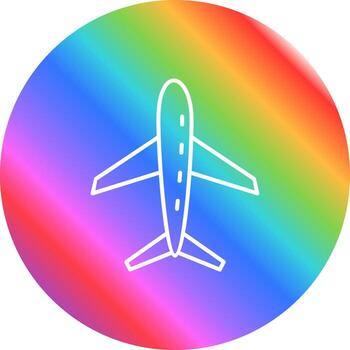 icono de vector de vuelo