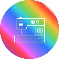 icono de vector de máquina