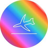 Flight Landing Vector Icon