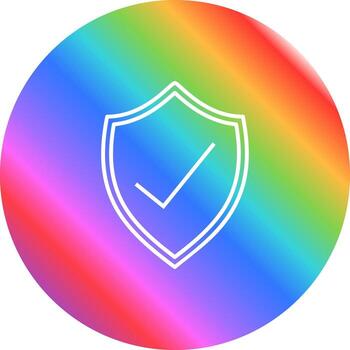 icono de vector protegido