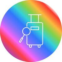 Find Luggage Vector Icon