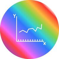 Graph Vector Icon