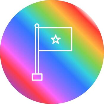 icono de vector de bandera