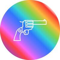 Revolver Vector Icon