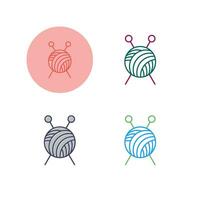 Knitting Vector Icon