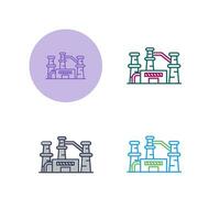Factory Vector Icon