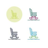 Rocking Chair Vector Icon