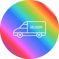 Delivery Car Vector Icon