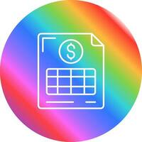 Invoice Vector Icon
