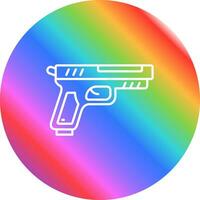 icono de vector de pistola