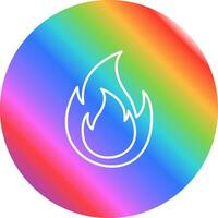 Flame Vector Icon