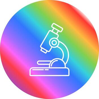 icono de vector de micro alcance