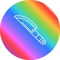 icono de vector de cuchillo