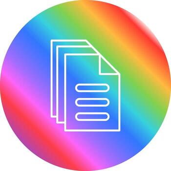 icono de vector de documento