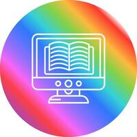 Ebook Lcd Vector Icon