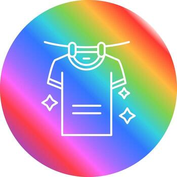 icono de vector de secado