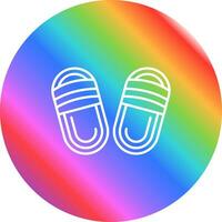 Slippers Vector Icon