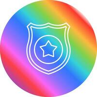 Police Shield Vector Icon