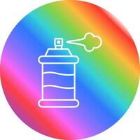 icono de vector de lata de aerosol