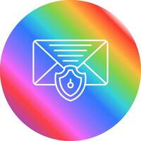 Mail Protection Vector Icon