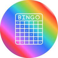 Bingo Vector Icon