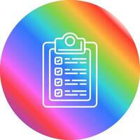 Checklist Vector Icon