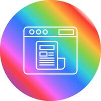 News Feed Vector Icon