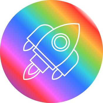icono de vector de cohete