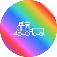 icono de vector de tren