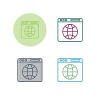 Browser Vector Icon