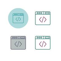 Browser Vector Icon